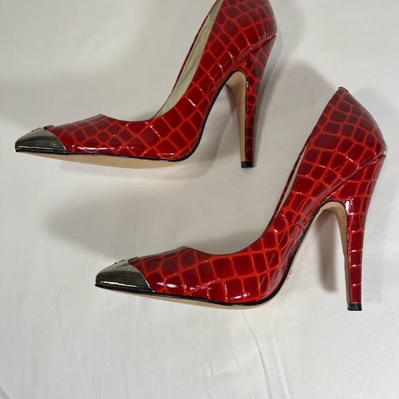 Velvet Angel Stiletto Pumps - Size 37.5 - US size 7 - Picture 9 of 10